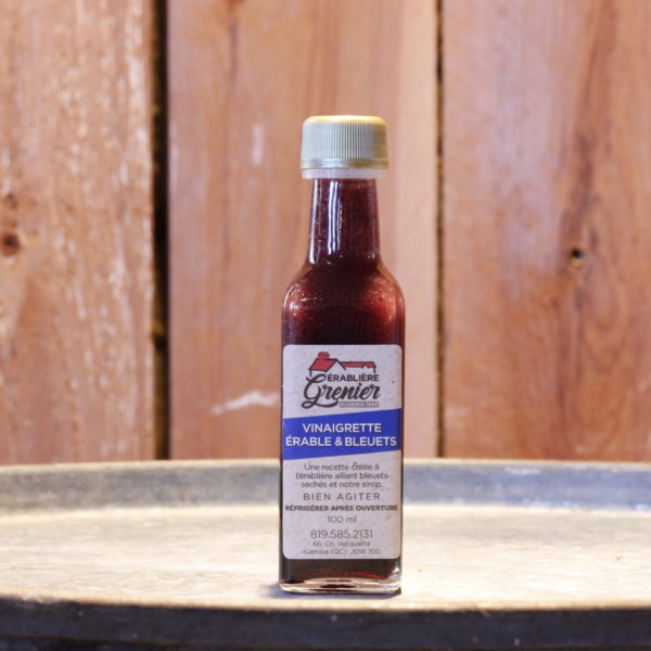 Vinaigrette à l'érable et bleuets