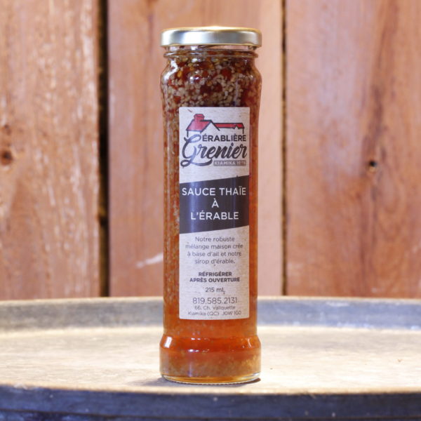 Sauce thaïe à l'érable