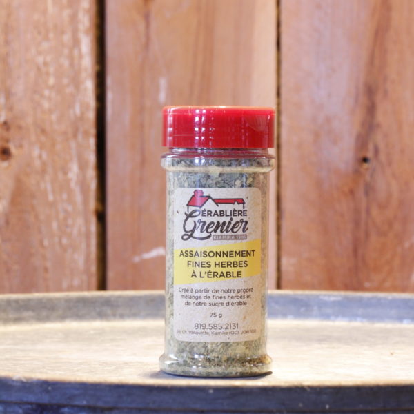 Assaisonnement fines herbes à l'érable