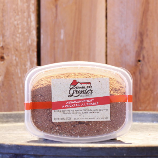 Assaisonnement à cocktail à l'érable