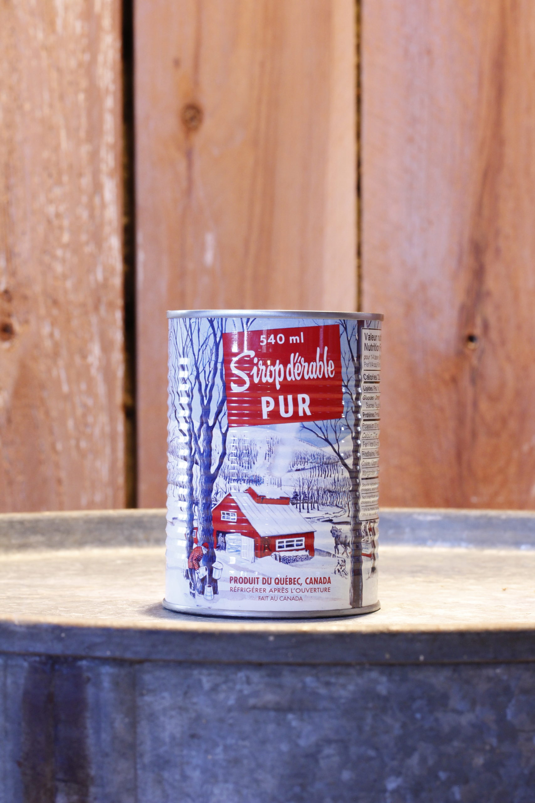 Canne de sirop d'érable